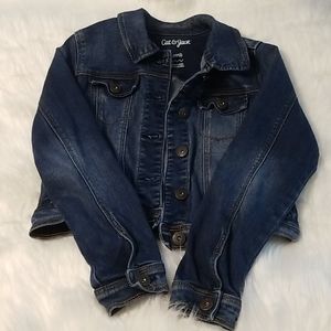 Girls L(10/12) denim jacket